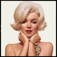 Marilyn Monroe, “The Last Sitting”, Holding Beads, Neck