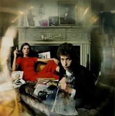 Daniel Kramer, Bob Dylan and Sally Grossman, "Bringing it all Back Home" Album Cover, Woodstock, New York, 1965