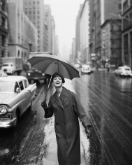 William Helburn, Carmen Under an Umbrella, New York, 1958
