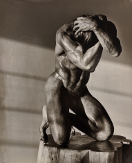 Herb Ritts, Male Nude on Log, Los Angeles, California, 1986