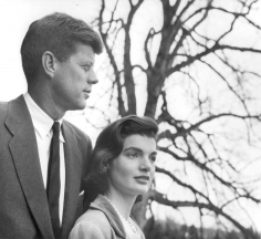 Louise Dahl-Wolfe, Senator John F. Kennedy and Jacqueline Kennedy at their home in Virginia, 1953