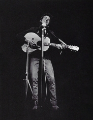 Daniel Kramer, Bob Dylan Performing at Lincoln Center, New York, 1964