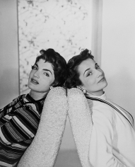 Horst P. Horst, The Bouvier Sisters: Jackie & Lee, New York, 1958