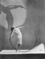 George Hoyningen-Huene, E. Carise in Swimwear with Hula Hoop, Paris, 1930