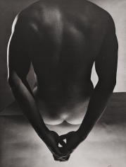 Horst P. Horst, Male Nude (Hands Behind Buttocks), 1952