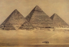Sheila Metzner The Great Pyramid Three. Egypt 1996.