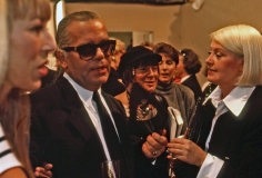 Harry Benson, Karl Lagerfeld and Liz Tilberis, Paris, 1977