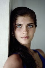 Slim Aarons, Kristie Karbstein Gerep, 1988: Headshot of Kristie Karbstein Gerep in Brazil
