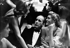 Phil Stern, Lauren Bacall, Humphrey Bogart & Rocky Cooper, mid 1950s
