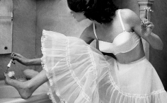 Lillian Bassman The Well-Spent Dollar, Pud, bra by Maidenform, 1956