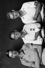 Disfarmer, Three young men: Homer Eakers, Loy Neighbors, and Julius eakers