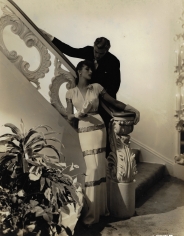 George Hoyningen-Huene, Toni Hollingsworth at the Coty Salon, 1941, Vintage Print