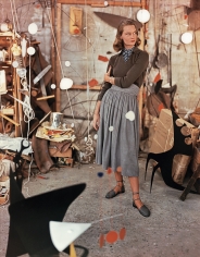 Genevieve Naylor, Model in Calder's Studio, 1948