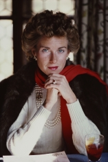 Slim Aarons, Lucy Ruspoli, 1982: Princess Lucy Ruspoli in Cortina d’Ampezzo, Italy
