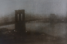 Sheila Metzner, Brooklyn Bridge. Hokusai Series. 2007