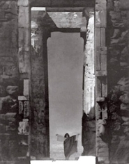 Edward Steichen,  Isadora Duncan at the Portal of the Parthenon, Athens 1920