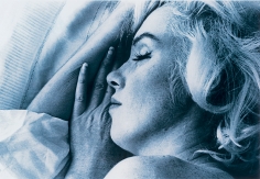 Bert Stern  Marilyn Monroe, “The Last Sitting”, Sleeping, Blue Tint