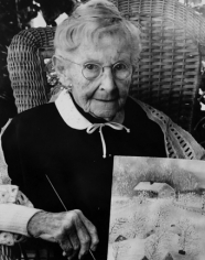 Bert Stern, Grandma Moses (Anna Mary Robertson Moses), 1950s