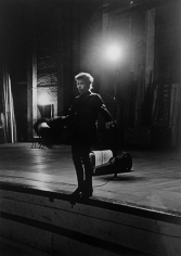 Daniel Kramer, Bob Dylan at Edge of Stage, Town Hall, Philadelphia, 1964