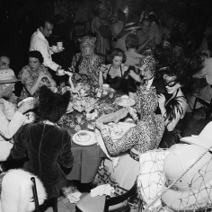 Slim Aarons, Safari Party, circa 1950: Guests at a fancy dress party held at the Romanoff Restaurant in Hollywood